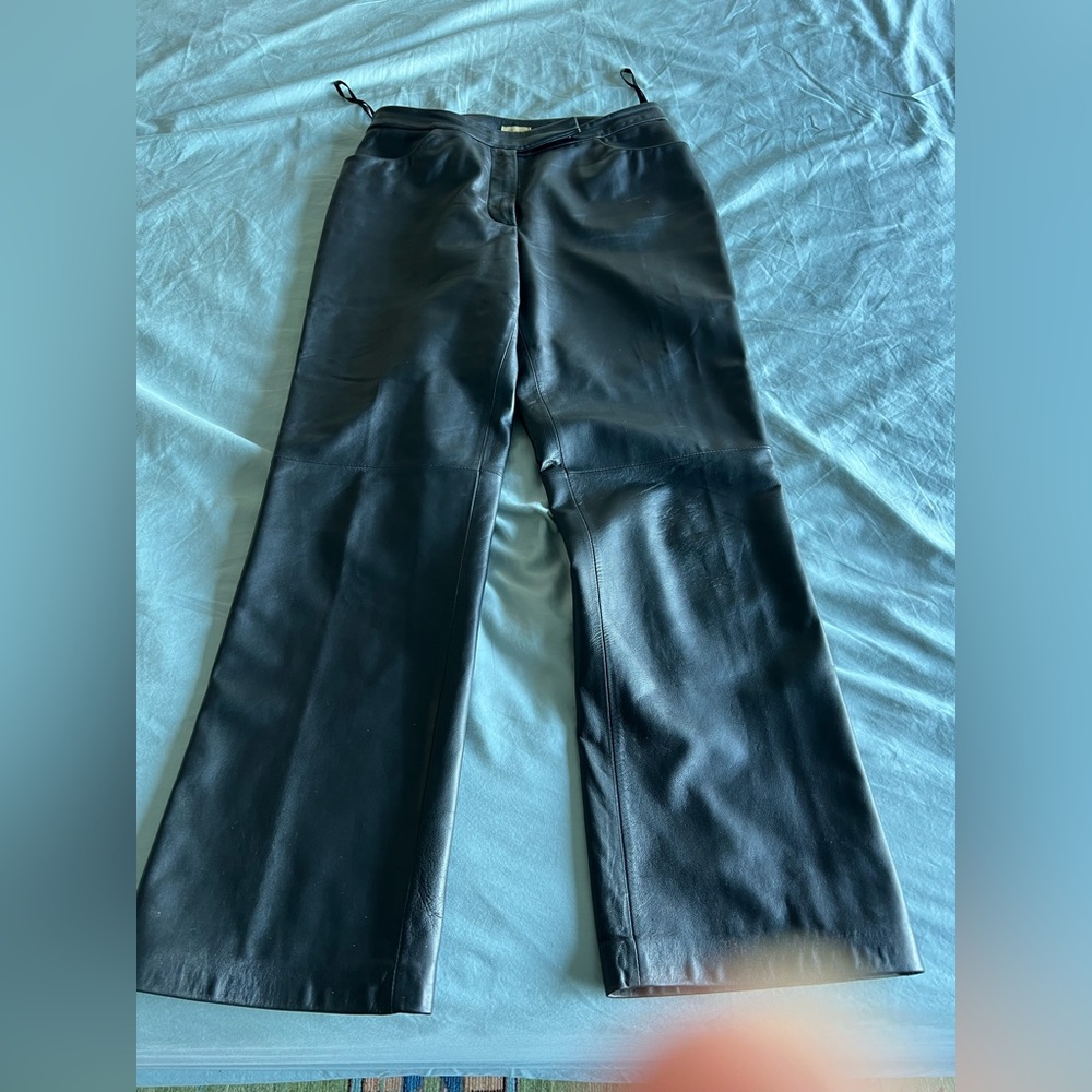 Caslon leather pants